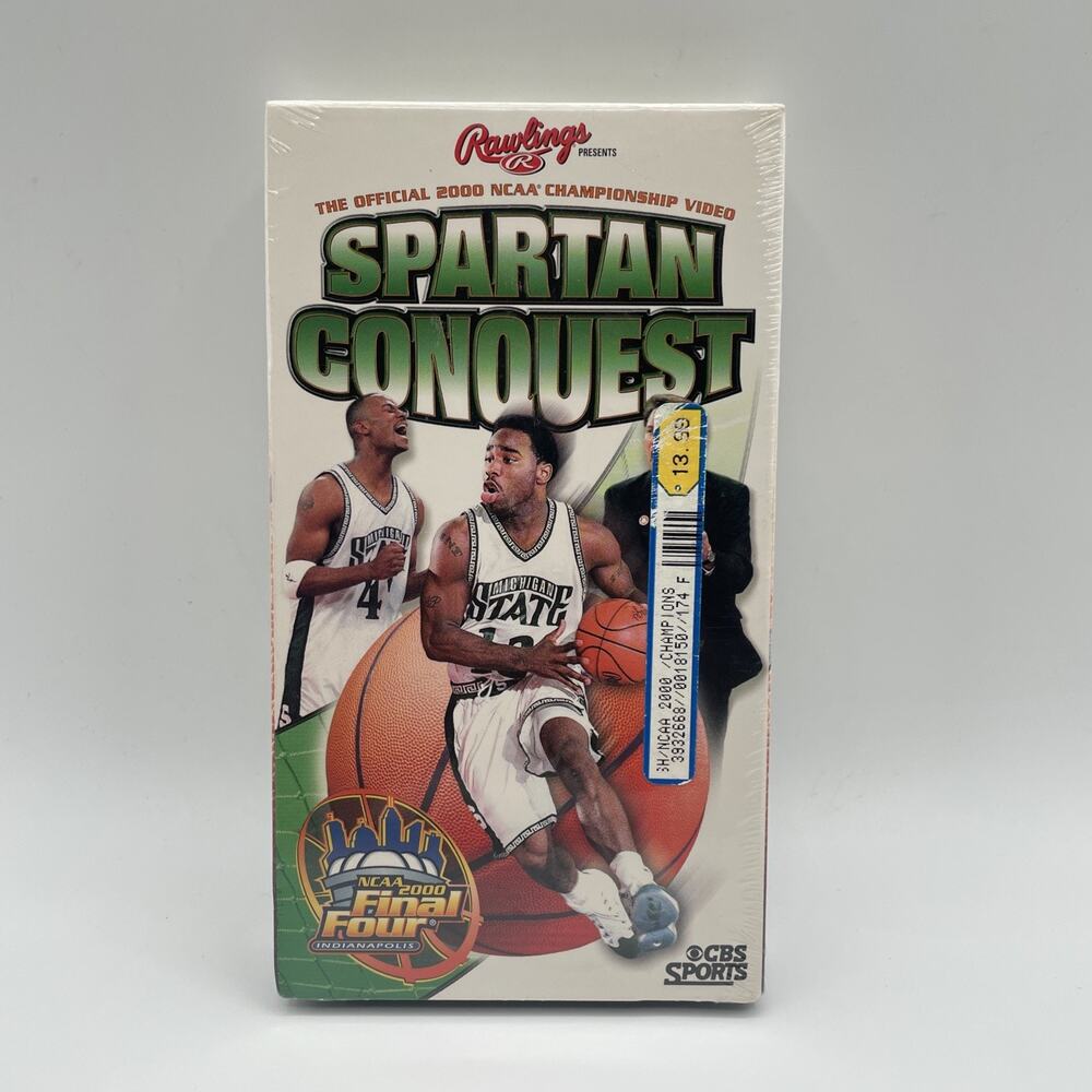Spartan Conquest: The Official 2000 NCAA Championship Video (VHS, 2000)